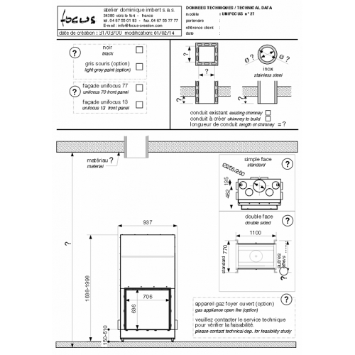 Камин Focus Unifocus_1 Камин Focus Unifocus_1