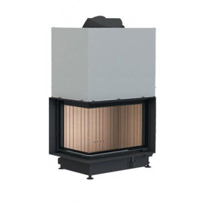 Brunner eck-kamin 45/67/44 left lifting, чугунный дымосборник 45?, монтажная рама 50мм черная_0 Brunner eck-kamin 45/67/44 left lifting, чугунный дымосборник 45?, монтажная рама 50мм черная_0