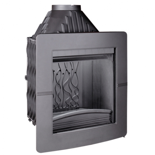 Каминная топка Invicta Decor Vertical Onde (Онде вертикаль)_2 Каминная топка Invicta Decor Vertical Onde (Онде вертикаль)_2