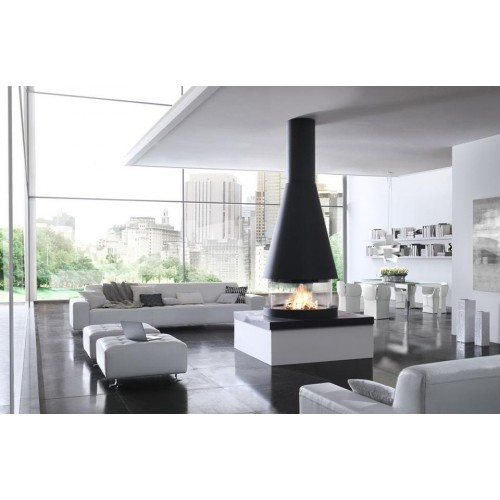 Каминная топка Piazzetta M360 конический кожух_2 Каминная топка Piazzetta M360 конический кожух_2