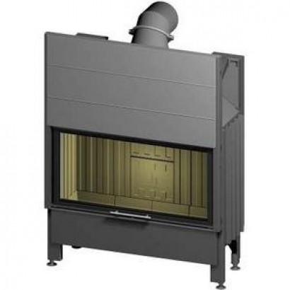Spartherm varia m-100h-4s шлифованная нержавеющая сталь, дверка с открыванием вверх (высота дверки 52,4 см)_0 Spartherm varia m-100h-4s шлифованная нержавеющая сталь, дверка с открыванием вверх (высота дверки 52,4 см)_0