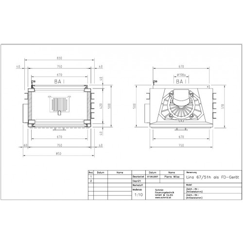Каминная топка Schmid Lina FD 7357 h_1 Каминная топка Schmid Lina FD 7357 h_1