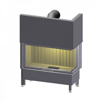 Spartherm varia 2r-100h-4s шлифованная нержавеющая сталь, левая (высота дверки 52.2 см)_0 Spartherm varia 2r-100h-4s шлифованная нержавеющая сталь, левая (высота дверки 52.2 см)_0