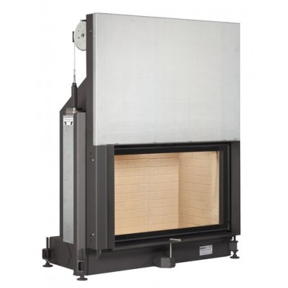 Brunner stil-kamin 53/88 lifting, чугунный дымосборник 45?, монтажная рама 50мм, нерж. сталь_0 Brunner stil-kamin 53/88 lifting, чугунный дымосборник 45?, монтажная рама 50мм, нерж. сталь_0