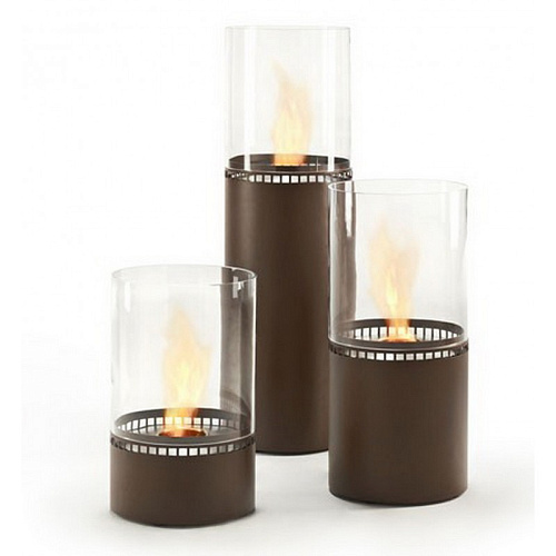Ecosmart Fire Lighthouse 300 Black/CoreTen_0 Ecosmart Fire Lighthouse 300 Black/CoreTen_0