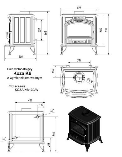 Koza/K6/W (c вод.контуром)_1 Koza/K6/W (c вод.контуром)_1