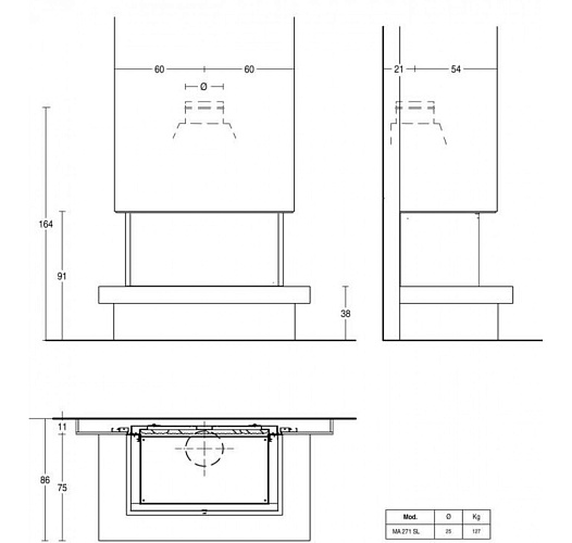 Piazzetta kensington, bianco grigio_1 Piazzetta kensington, bianco grigio_1