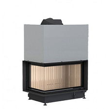 Brunner eck-kamin 45/82/48 left lifting, чугунный дымосборник 45?, монтажная рама 70мм сырая сталь Brunner eck-kamin 45/82/48 left lifting, чугунный дымосборник 45?, монтажная рама 70мм сырая сталь