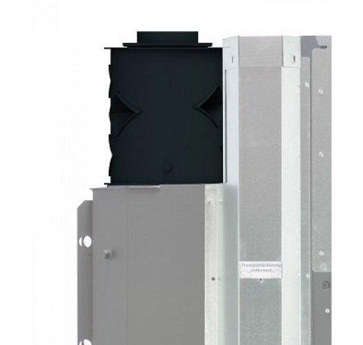 Brunner eck-kamin 45/82/48 right lifting, стальной вертикальный дымосборник, монтажная рама 70мм, черная_1 Brunner eck-kamin 45/82/48 right lifting, стальной вертикальный дымосборник, монтажная рама 70мм, черная_1