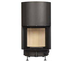 Brunner Kompakt-kamin 51/55 rund h Brunner Kompakt-kamin 51/55 rund h