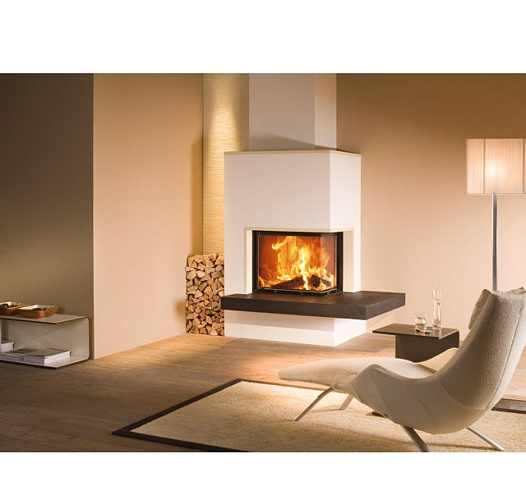 Brunner eck-kamin 57/52/52 lifting, стальной вертикальный дымосборник, монтажная рама 70мм, черная_2 Brunner eck-kamin 57/52/52 lifting, стальной вертикальный дымосборник, монтажная рама 70мм, черная_2