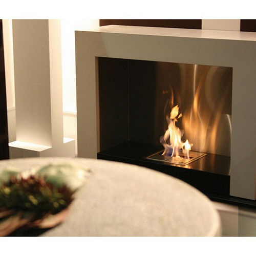 Ecosmart Fire Oxygen Black/White satin_1 Ecosmart Fire Oxygen Black/White satin_1