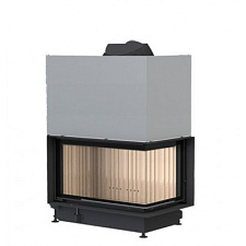 Brunner eck-kamin 45/82/48 right lifting, стальной вертикальный дымосборник, монтажная рама 70мм, черная Brunner eck-kamin 45/82/48 right lifting, стальной вертикальный дымосборник, монтажная рама 70мм, черная