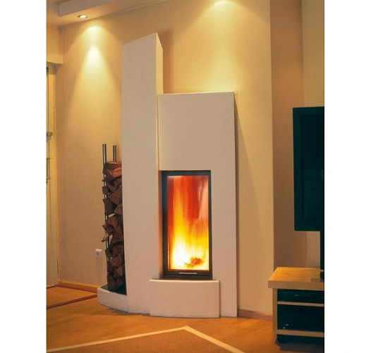 Spartherm arte 1vh-4s шлифованная нержавеющая сталь, дверка с открыванием вверх (высота дверки 80.3 см)_1 Spartherm arte 1vh-4s шлифованная нержавеющая сталь, дверка с открыванием вверх (высота дверки 80.3 см)_1