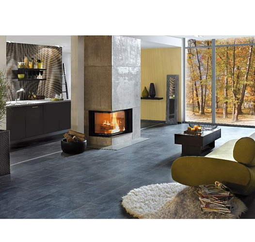 Brunner eck-kamin 57/52/52 lifting, стальной вертикальный дымосборник, монтажная рама 70мм, черная_3 Brunner eck-kamin 57/52/52 lifting, стальной вертикальный дымосборник, монтажная рама 70мм, черная_3