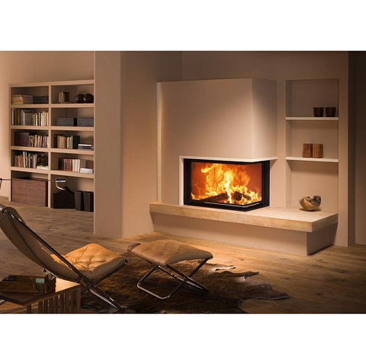 Brunner eck-kamin 45/82/48 right lifting, стальной вертикальный дымосборник, монтажная рама 70мм, черная_2 Brunner eck-kamin 45/82/48 right lifting, стальной вертикальный дымосборник, монтажная рама 70мм, черная_2