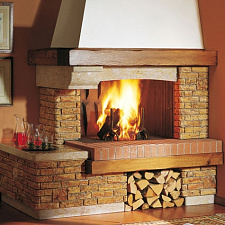 Облицовка Courmayeur angolo (Palazzetti) Облицовка Courmayeur angolo (Palazzetti)